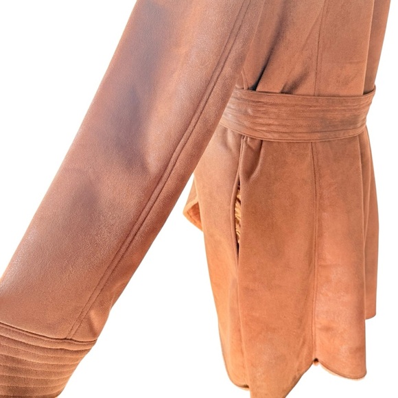 GET Faux Shearling Coat Women M Folklore Taylor Swift Fallcore - Picture 4 of 12